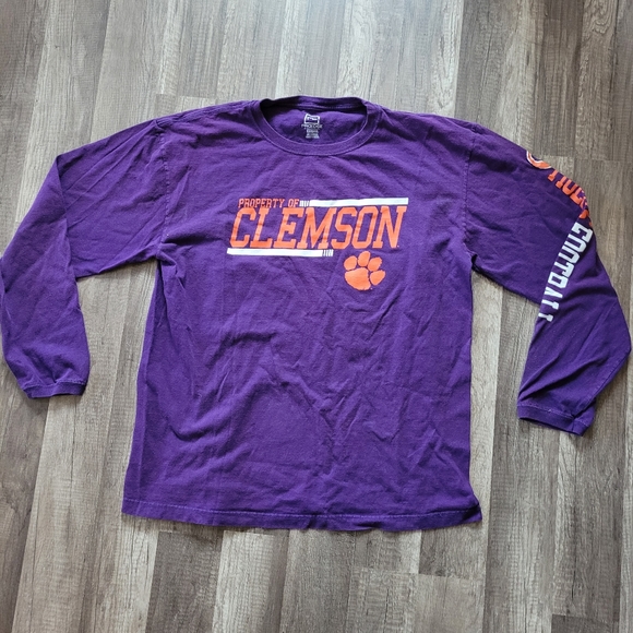 Clemson Other - 1+1+1= $35 🛍 Clemson Tigers Branded Violet Long Sleeves Size XL